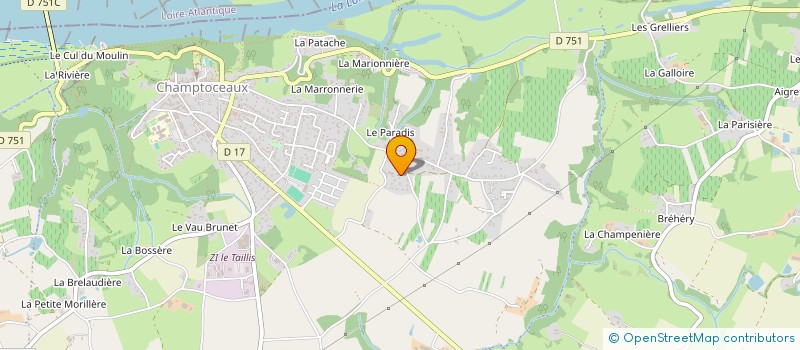 localisation de l'entreprise MONSIEUR MAXIME LAMBERT à OREE D'ANJOU