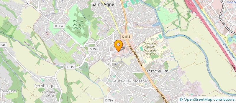 localisation de l'entreprise MONSIEUR MAXIME LAMBERT  LUCHAT