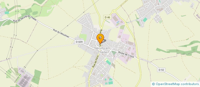 localisation de l'entreprise MONSIEUR MAXIME LAMBERT GALANDON  CHAMPAGNE-SUR-OISE