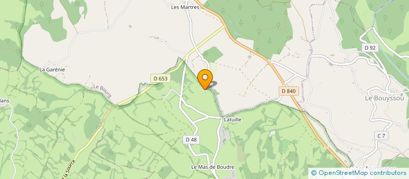 localisation de l'entreprise MONSIEUR MAXIME LAMIELLE à ISSEPTS