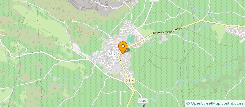 localisation de l'entreprise MONSIEUR MAXIME LAMOTTE  BAIXAS