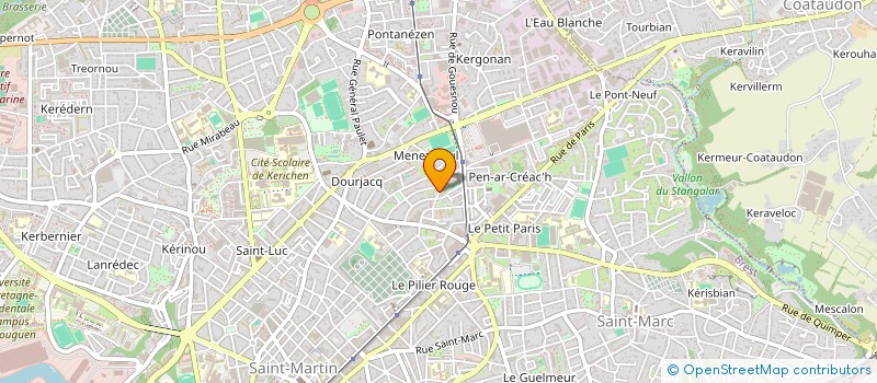 localisation de l'entreprise MONSIEUR MAXIME LAMOUR à BREST