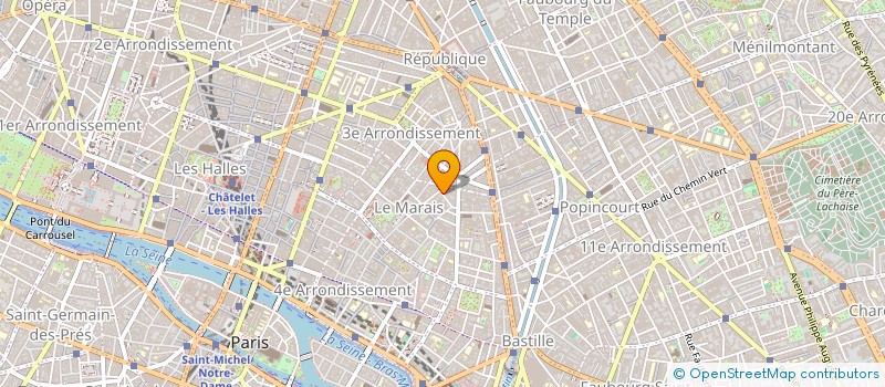 localisation de l'entreprise MONSIEUR MAXIME LANCRY à PARIS