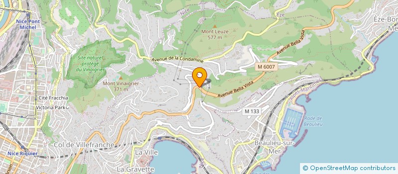 localisation de l'entreprise MONSIEUR MAXIME LANGLOIS à VILLEFRANCHE-SUR-MER