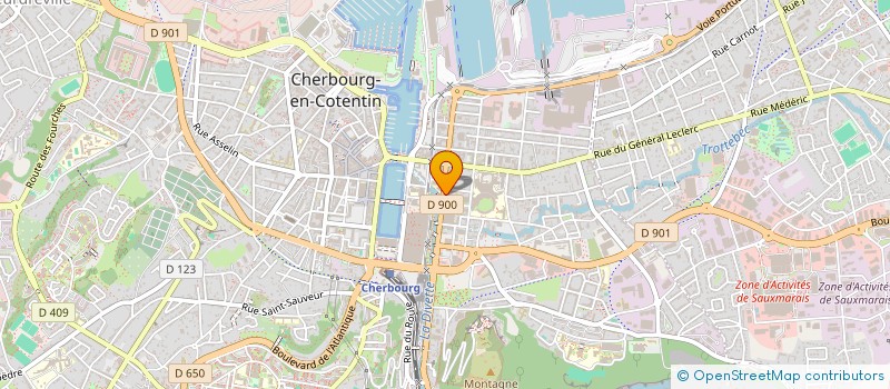 localisation de l'entreprise MONSIEUR MAXIME LANGREZ à CHERBOURG-EN-COTENTIN