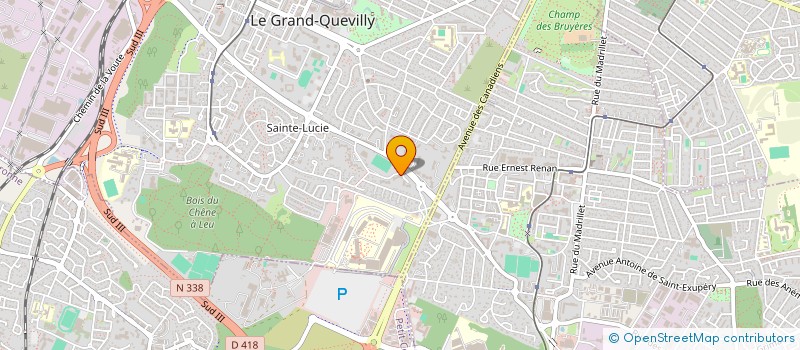 localisation de l'entreprise MONSIEUR MAXIME LANNIER  LE GRAND-QUEVILLY