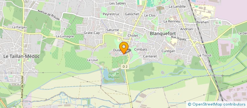 localisation de l'entreprise MONSIEUR MAXIME LAPAICHE à BLANQUEFORT