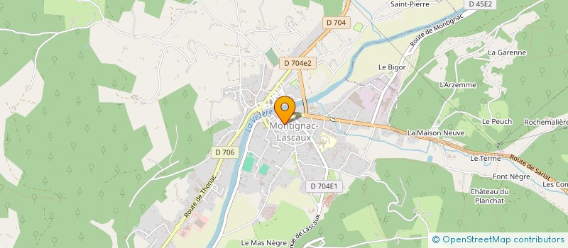 localisation de l'entreprise MONSIEUR MAXIME LARME à MONTIGNAC-LASCAUX