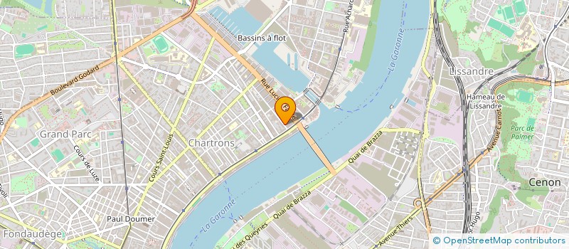 localisation de l'entreprise MONSIEUR MAXIME LARRIEU-PANINI  BORDEAUX