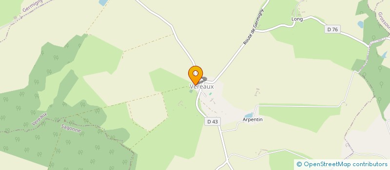 localisation de l'entreprise MONSIEUR MAXIME LATAPIE  VEREAUX