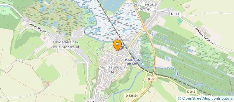 localisation de l'entreprise MONSIEUR MAXIME LAUBIER  MONTREUIL-SUR-MER