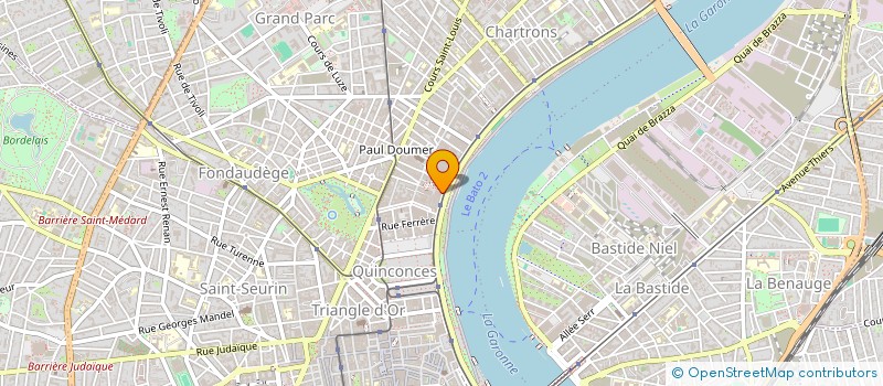 localisation de l'entreprise MONSIEUR MAXIME LAURENT  BORDEAUX