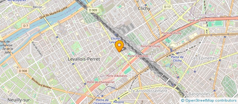 localisation de l'entreprise MONSIEUR MAXIME LAURENT à LEVALLOIS-PERRET