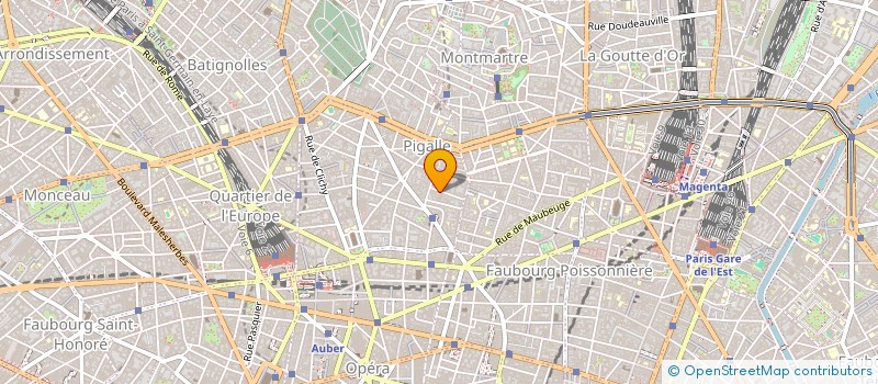 localisation de l'entreprise MONSIEUR MAXIME LAURENT BELLUE  PARIS