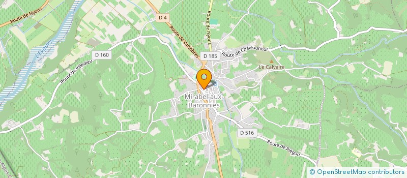 localisation de l'entreprise MONSIEUR MAXIME LAVARDE  NYONS