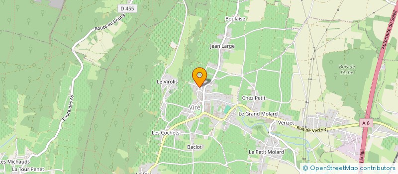 localisation de l'entreprise MONSIEUR MAXIME LAVOIGNAT  VIRE