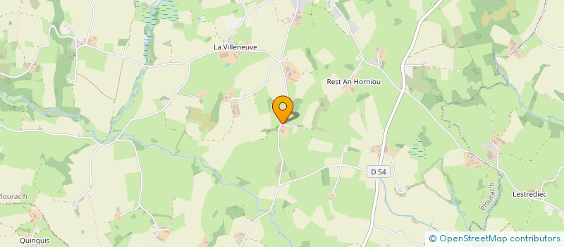 localisation de l'entreprise MONSIEUR MAXIME LE BOULC'H  PLOURAC H