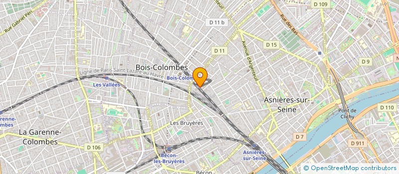 localisation de l'entreprise MONSIEUR MAXIME LE BOUR à ASNIERES-SUR-SEINE