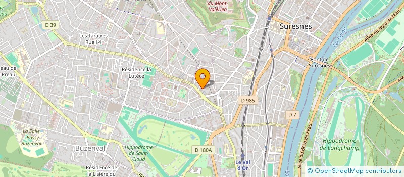localisation de l'entreprise MONSIEUR MAXIME LE CAM à SURESNES