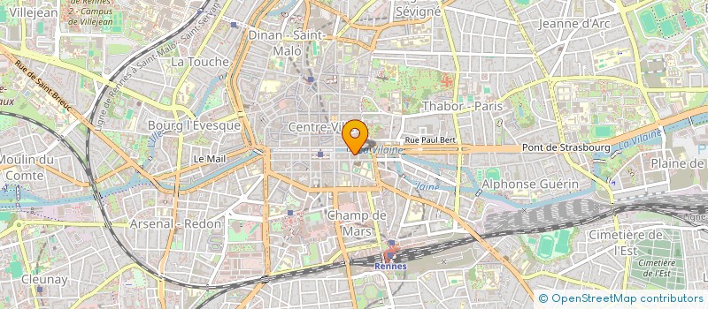 localisation de l'entreprise MONSIEUR MAXIME LE CLANCHE  CHANTEPIE