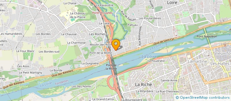 localisation de l'entreprise MONSIEUR MAXIME LE DIAGON  SAINT-CYR-SUR-LOIRE