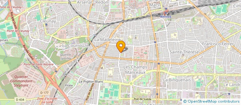 localisation de l'entreprise MONSIEUR MAXIME LE GAC  MELESSE