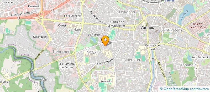 localisation de l'entreprise MONSIEUR MAXIME LE GALLO à VANNES