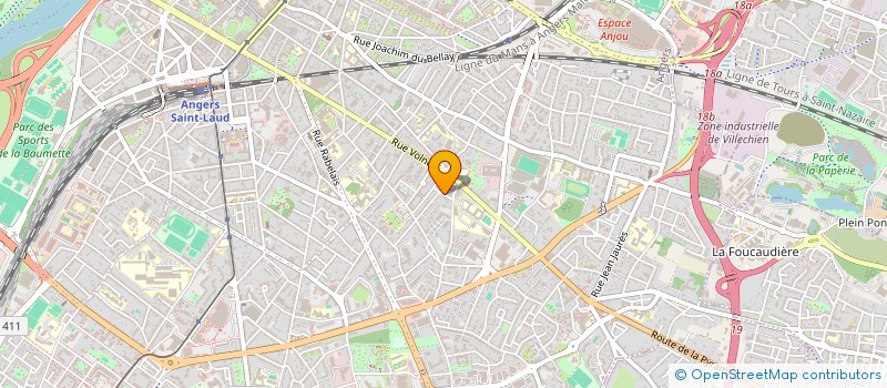 localisation de l'entreprise MONSIEUR MAXIME LE LABOURIER  ANGERS