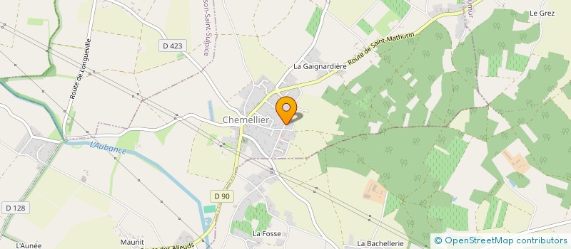 localisation de l'entreprise MONSIEUR MAXIME LE MASSON à BRISSAC LOIRE AUBANCE