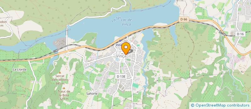 localisation de l'entreprise MONSIEUR MAXIME LE MORVAN  VINCA