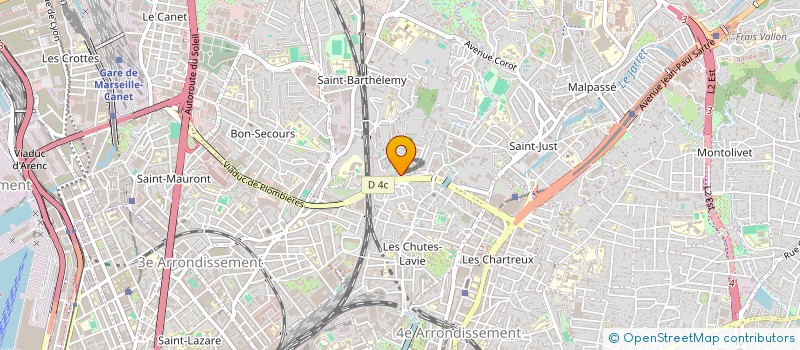 localisation de l'entreprise MONSIEUR MAXIME LE PETIT à MARSEILLE