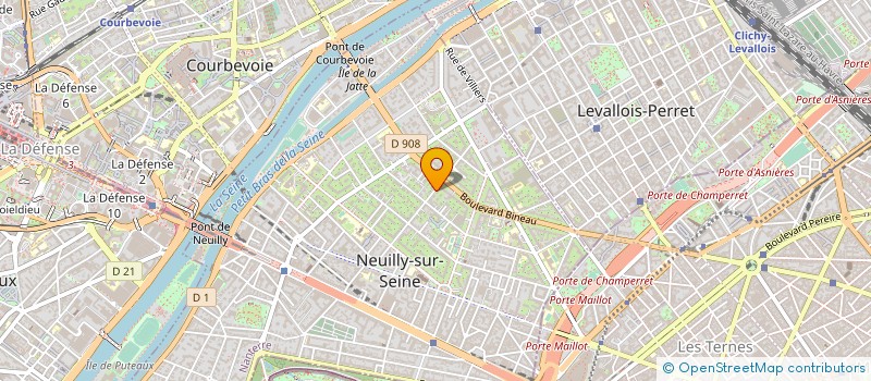 localisation de l'entreprise MONSIEUR MAXIME LEBEAU à NEUILLY-SUR-SEINE