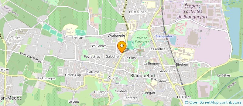 localisation de l'entreprise MONSIEUR MAXIME LEBLUT à BLANQUEFORT