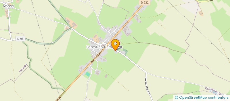 localisation de l'entreprise MONSIEUR MAXIME LEBON  CROIX-CALUYAU