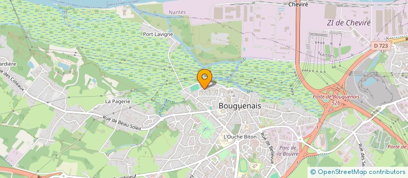 localisation de l'entreprise MONSIEUR MAXIME LEBRUN à BOUGUENAIS