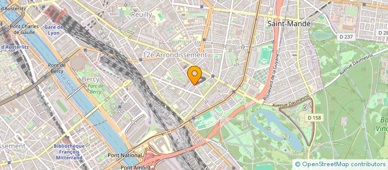 localisation de l'entreprise MONSIEUR MAXIME LECAT  PARIS