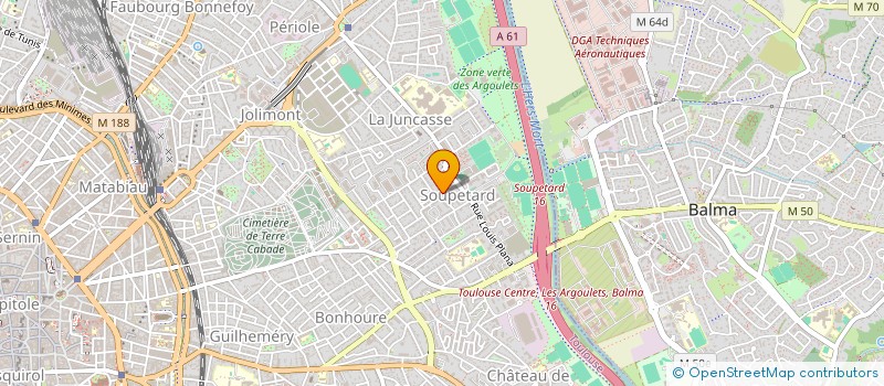 localisation de l'entreprise MONSIEUR MAXIME LECERF à TOULOUSE