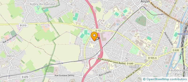 localisation de l'entreprise MONSIEUR MAXIME LECLERCQ  VALENCIENNES