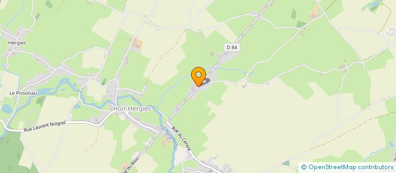 localisation de l'entreprise MONSIEUR MAXIME LECOCQ  HON-HERGIES
