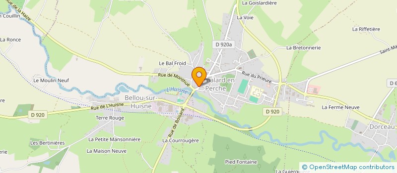 localisation de l'entreprise MONSIEUR MAXIME LECOURT à REMALARD-EN-PERCHE