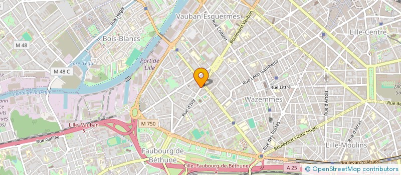 localisation de l'entreprise MONSIEUR MAXIME LEDROLE à LILLE