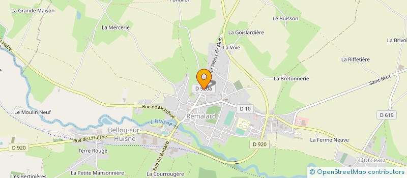 localisation de l'entreprise MONSIEUR MAXIME LEDUC à REMALARD-EN-PERCHE