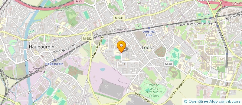 localisation de l'entreprise MONSIEUR MAXIME LEFEBVRE à LOOS