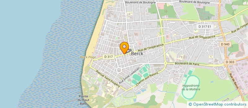 localisation de l'entreprise MONSIEUR MAXIME LEFEBVRE à BERCK