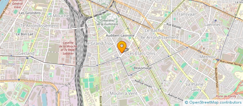 localisation de l'entreprise MONSIEUR MAXIME LEFEBVRE  LYON