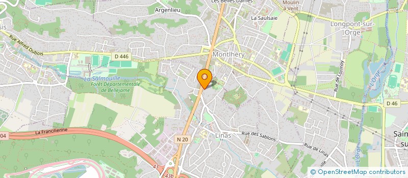 localisation de l'entreprise MONSIEUR MAXIME LEFEVRE à LINAS