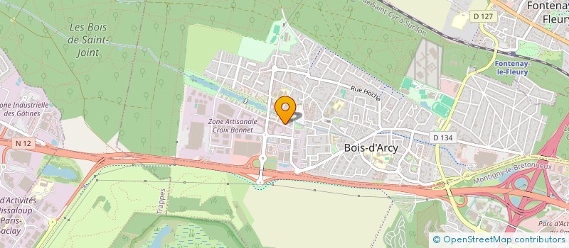localisation de l'entreprise MONSIEUR MAXIME LEFIN  BOIS-D'ARCY