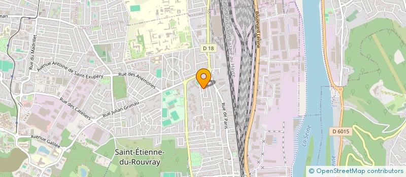 localisation de l'entreprise MONSIEUR MAXIME LEFRANCOIS  SAINT-ETIENNE-DU-ROUVRAY