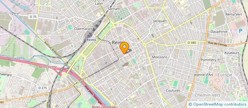 localisation de l'entreprise MONSIEUR MAXIME LEGER  REIMS