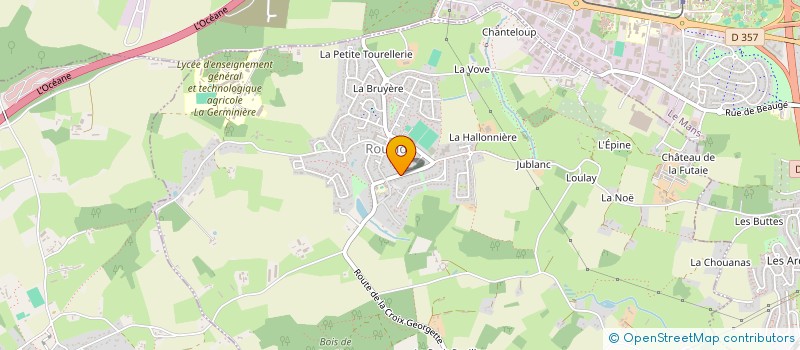 localisation de l'entreprise MONSIEUR MAXIME LEGER  SPAY